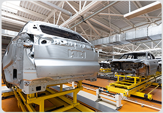 Vehicle bodies in boiler house