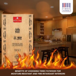 Enhancing Safety: Timex’s fire-retardant Plywood For Your Kitchen Space
